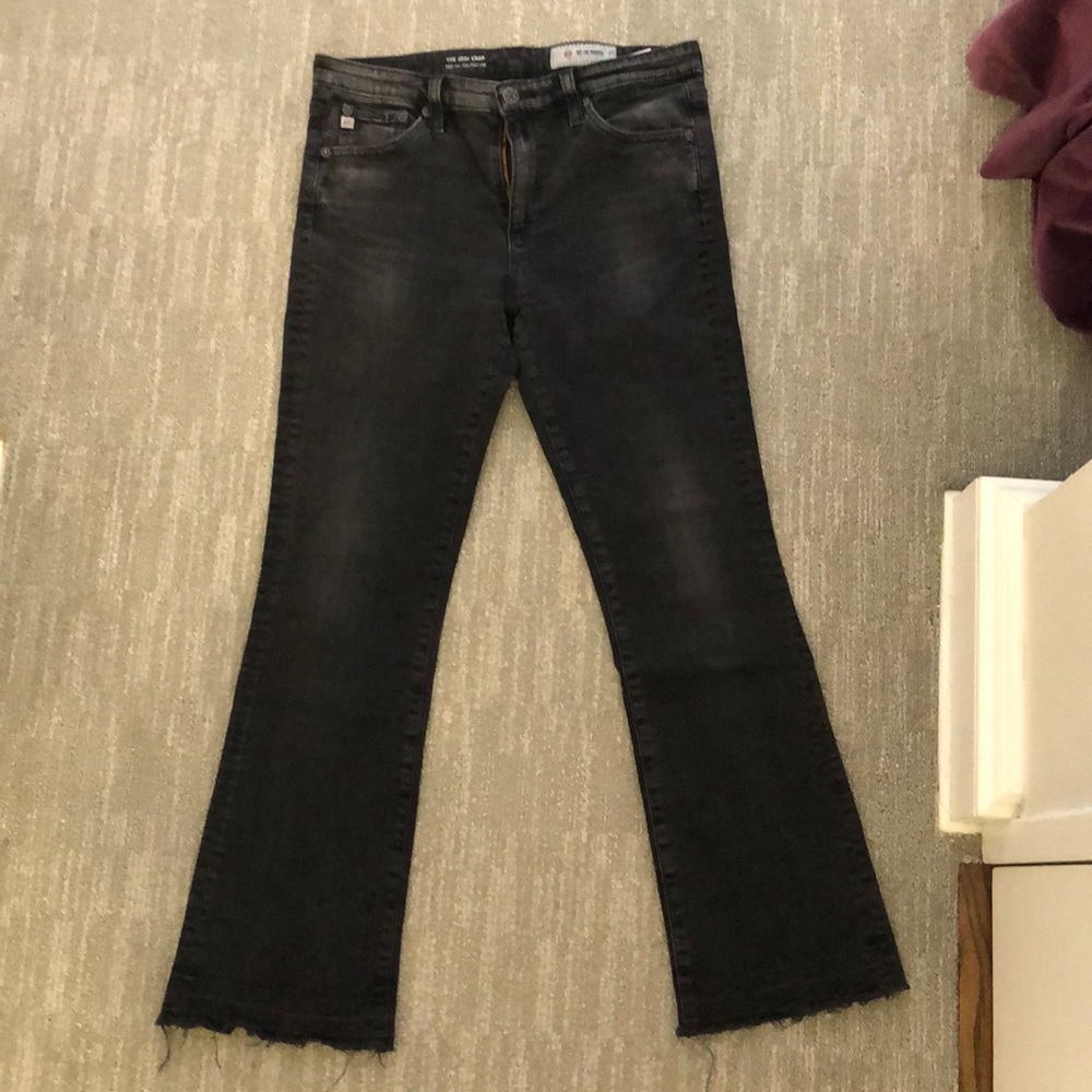 AG The Jodi Crop High-Rise Slim Flare Crop